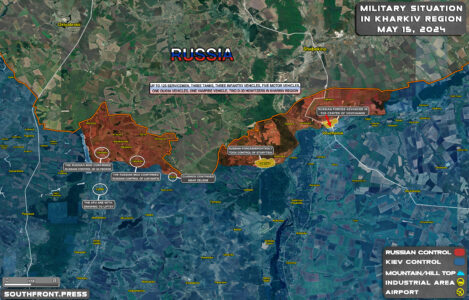 Military Situation On Ukrainian Frontlines On May 15, 2024 (Map Update)