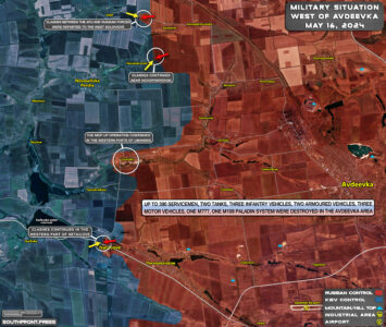 Military Situation On Ukrainian Frontlines On May 16, 2024 (Map Update)