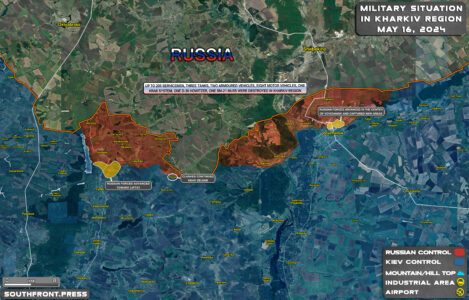 Military Situation On Ukrainian Frontlines On May 16, 2024 (Map Update)