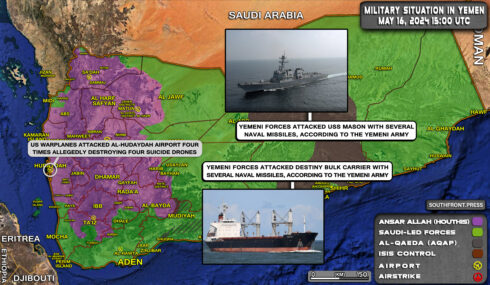 Military Situation In Yemen On May 16, 2024 (Map Update)