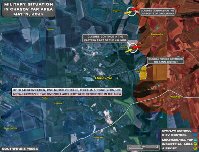 Military Situation On Ukrainian Frontlines On May 19, 2024 (Map Update)