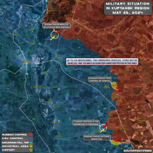 Military Situation On Ukrainian Frontlines On May 25, 2024 (Map Update)