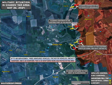 Military Situation On Ukrainian Frontlines On May 26, 2024 (Map Update)