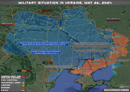 Military Situation On Ukrainian Frontlines On May 26, 2024 (Map Update)