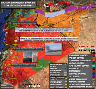 Military Situation In Syria On May 28, 2024 (Map Update)