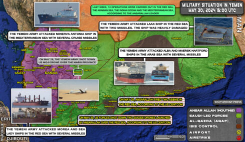 Military Situation In Yemen On May 30, 2024 (Map Update)