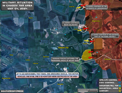 Military Situation On Ukrainian Frontlines On May 4, 2024 (Map Update)