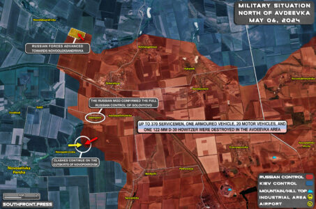 Military Situation On Ukrainian Frontlines On May 6, 2024 (Map Update)