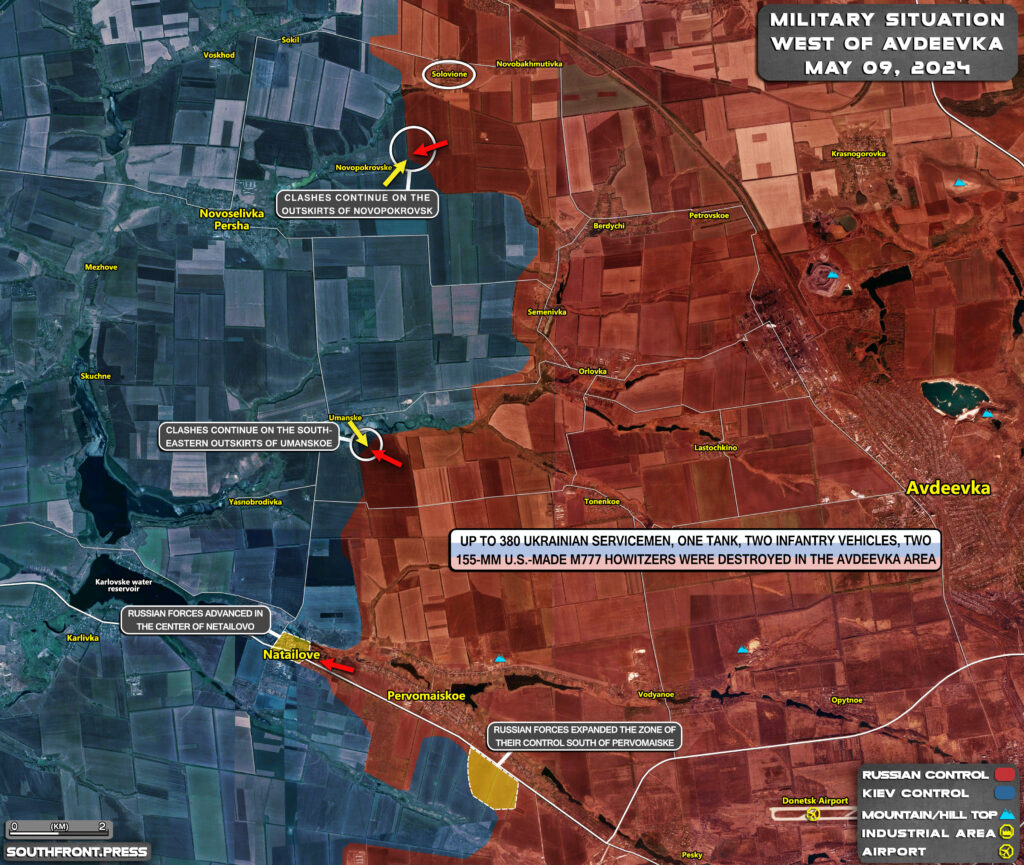 Military Situation On Ukrainian Frontlines On May 9, 2024 (Maps Update)