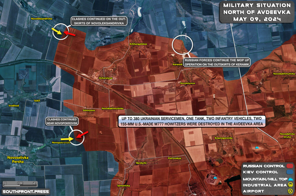 Military Situation On Ukrainian Frontlines On May 9, 2024 (Maps Update)