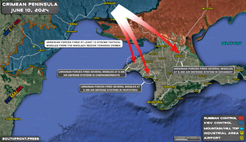 On The Map: Ukraine Missile Strikes On Crimea, June 10, 2024