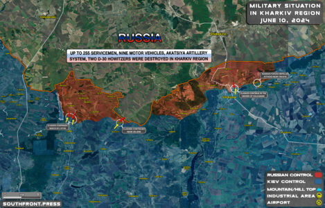Military Situation On Ukrainian Frontlines On June 10, 2024 (Map Update)