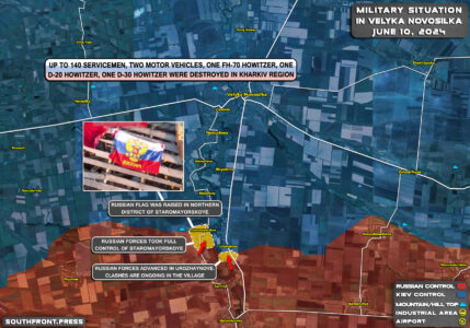 Russia Officially Confirmed Its Full Control Over Staromayorskoye Settlement In Donetsk Region