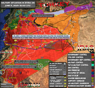 Military Situation In Syria On June 11, 2024 (Map Update)