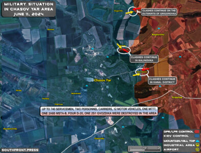 Military Situation On Ukrainian Frontlines On June 11, 2024 (Map Update)