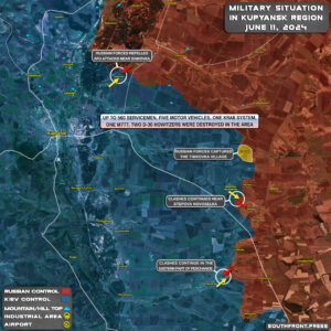 Military Situation On Ukrainian Frontlines On June 11, 2024 (Map Update)