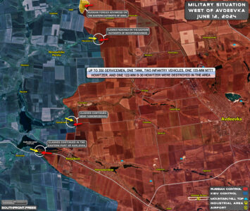 Military Situation On Ukrainian Frontlines On June 12, 2024 (Map Update)