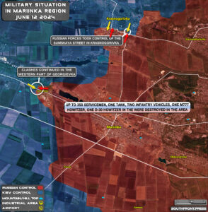 Military Situation On Ukrainian Frontlines On June 12, 2024 (Map Update)