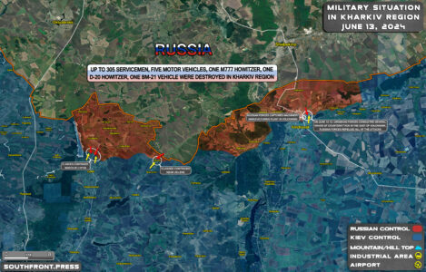 Military Situation On Ukrainian Frontlines On June 13, 2024 (Map Update)