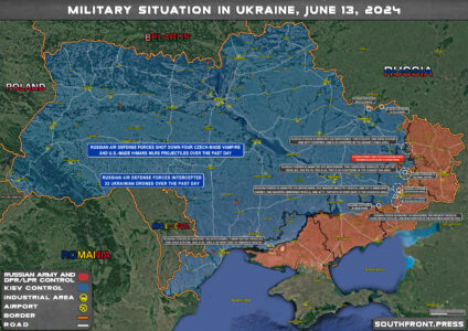 Military Situation On Ukrainian Frontlines On June 13, 2024 (Map Update)