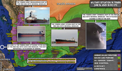 Military Situation In Yemen On June 15, 2024 (Map Update)