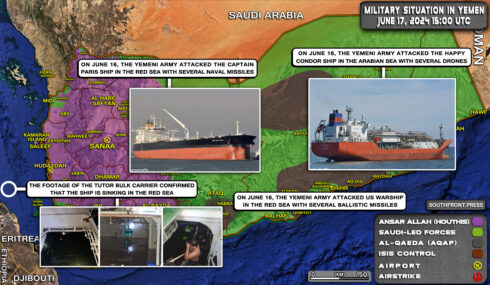 Military Situation In Yemen On June 17, 2024 (Map Update)
