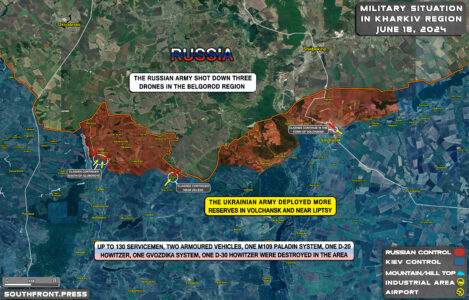 Military Situation On Ukrainian Frontlines On June 18, 2024 (Maps Update)