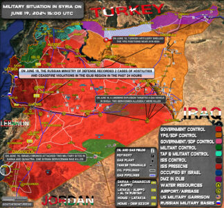 Military Situation In Syria On June 19, 2024 (Map Update)