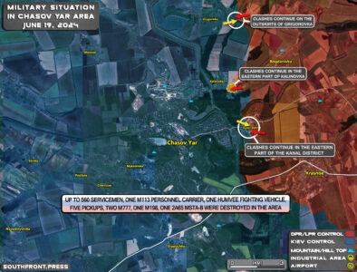 Military Situation On Ukrainian Frontlines On June 19, 2024 (Maps Update)