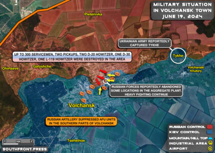 Military Situation On Ukrainian Frontlines On June 19, 2024 (Maps Update)