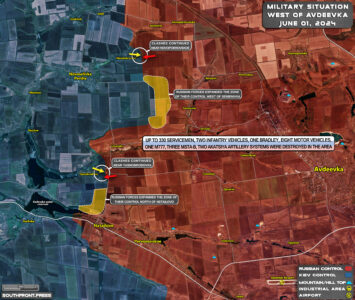 Military Situation On Ukrainian Frontlines On June 1, 2024 (Map Update)