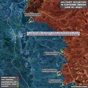 Military Situation On Ukrainian Frontlines On June 1, 2024 (Map Update)