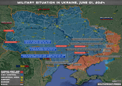 Military Situation On Ukrainian Frontlines On June 1, 2024 (Map Update)