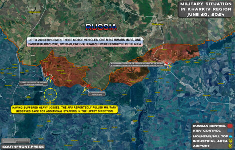 Military Situation On Ukrainian Frontlines On June 20, 2024 (Maps Update)