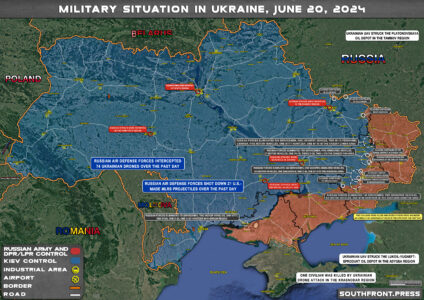 Military Situation On Ukrainian Frontlines On June 20, 2024 (Maps Update)