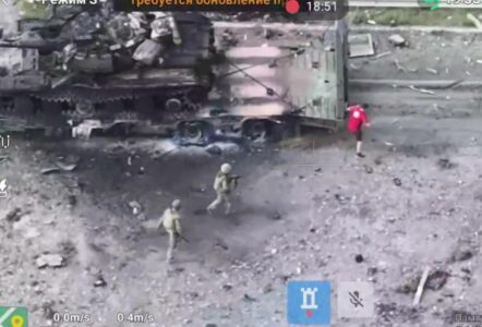 Russian And Ukrainian Servicemen Confuse Each Other's Positions