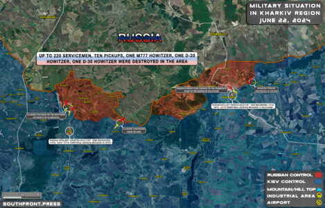 Military Situation On Ukrainian Frontlines On June 22, 2024 (Maps Update)