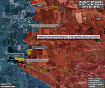 Military Situation On Ukrainian Frontlines On June 23, 2024 (Maps Update)