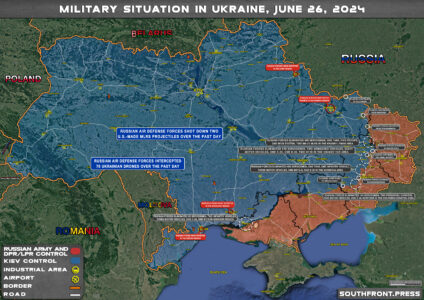 Military Situation On Ukrainian Frontlines On June 26, 2024 (Maps Update)