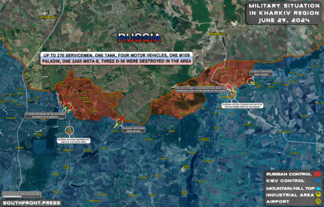 Military Situation On Ukrainian Frontlines On June 29, 2024 (Maps Update)