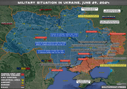 Overview Of Russian Strikes In Ukrainian Rear On June 29, 2024