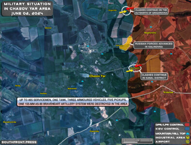 Military Situation On Ukrainian Frontlines On June 2, 2024 (Map Update)