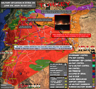 Military Situation In Syria On June 3, 2024 (Map Update)