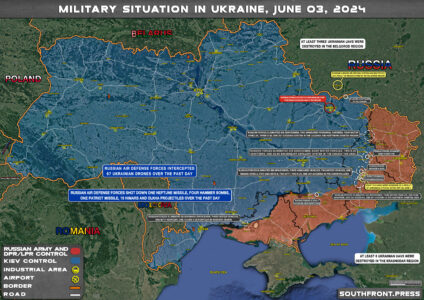 Military Situation In Ukraine On June 3, 2024 (Map Update)