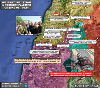 Military Situation In Palestine On June 5, 2024 (Map Update)