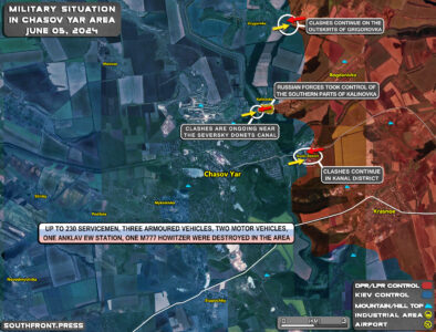 Military Situation On Ukrainian Frontlines On June 5, 2024 (Map Update)