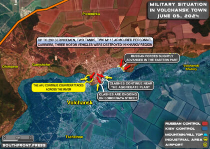 Military Situation On Ukrainian Frontlines On June 5, 2024 (Map Update)