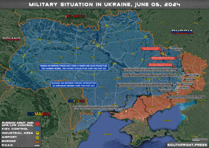 Military Situation On Ukrainian Frontlines On June 5, 2024 (Map Update)