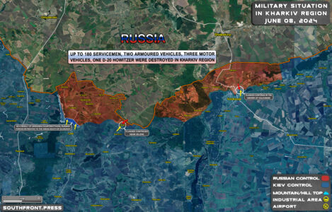 Military Situation On Ukrainian Frontlines On June 8, 2024 (Map Update)