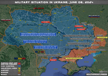 Military Situation On Ukrainian Frontlines On June 8, 2024 (Map Update)